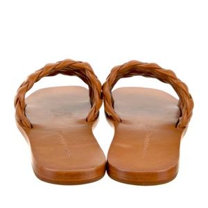Loeffler Randal leather slides